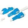 Lightwin LWL DÄMPFUNG-09 LC/SPC 5 Glasfaser-Dämpfungsglied, LC/SPC Stecker auf LC/SPC Buchse, 9 dB, Single-Mode, Blau