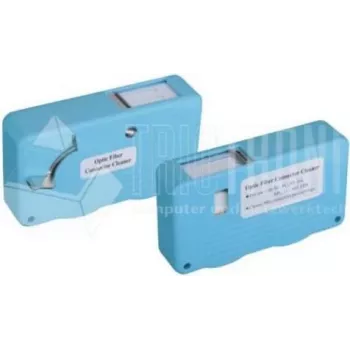 LIGHTWIN REEL CLEANER Alkoholfreies Trockenreinigungsband für SC FC ST LC MU Steckverbinder, 400+ Reinigungen, Antistatisch, Blau/Grau