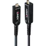 Lindy 100m Glasfaser-Hybrid Micro-HDMI 8K60 LSZH Kabel mit abnehmbaren HDMI-Anschlüssen 38550