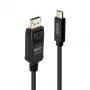 LINDY 1m USB Typ C auf DisplayPort 4K60 Adapterkabel mit HDR (43500)