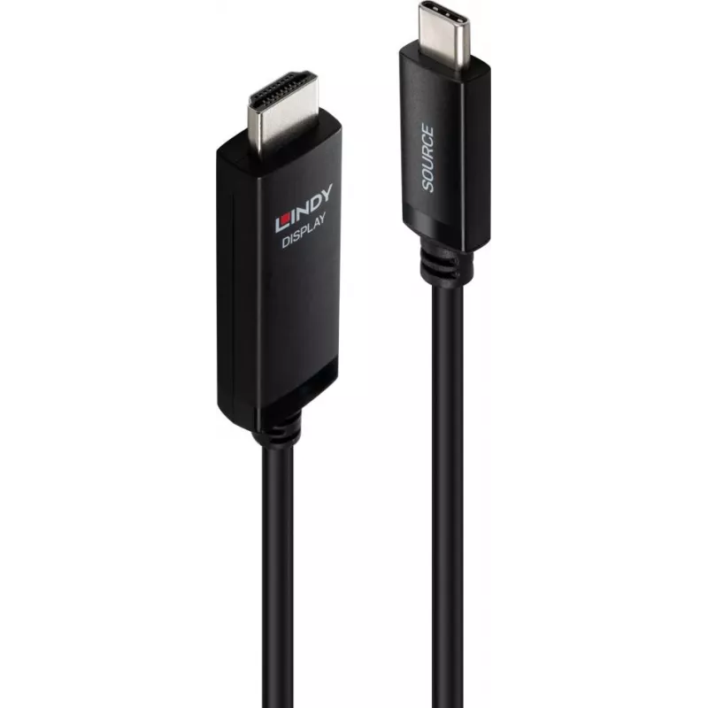 Lindy 1m USB Type C auf HDMI 8K60 Adapterkabel (43433)