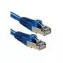 LINDY 20m Cat 6a SFTP PiMF LSZH blaues Patchkabel, RJ45 47155