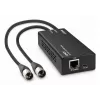 LINDY 2-Kanal Dante auf XLR Audio-Decoder, PoE/USB-C-versorgt, 24-Bit/96kHz, AES67 70619