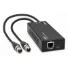 LINDY 2-Kanal XLR Audio-zu-Dante-Encoder, PoE, AES67, 24-Bit/96kHz 70618