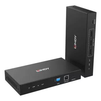 LINDY 5km Glasfaser HDMI 4K60 KVM USB 2.0, RS-232 & IR Extender 39366