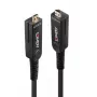 Lindy 60m Glasfaser-Hybrid-Micro-HDMI-8K60-LSZH-Kabel mit abnehmbaren HDMI-Anschlüssen (38547)