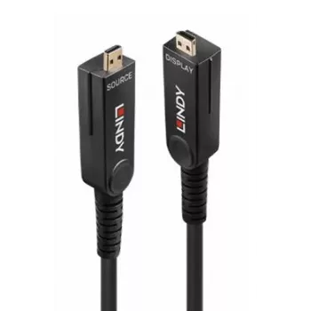 Lindy 80m Glasfaser-Hybrid-Micro-HDMI-8K60-LSZH-Kabel mit abnehmbaren HDMI-Anschlüssen (38549)