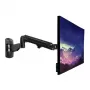 LINDY Display-Wandhalterung mit Gasfeder, bis 32'' (81,3 cm), VESA 75/100, Schwarz