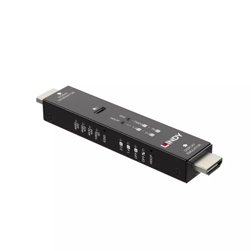 LINDY HDMI 4K60 Signalgenerator & Display-Emulator 32683