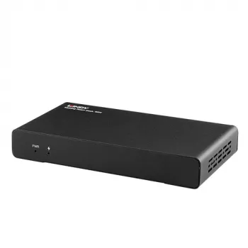 LINDY Meeting Room Dock, 60W USB-C Dockingstation, HDMI 4K, 2x USB 3.2 Gen 1, Gigabit Ethernet, Aluminium 43424