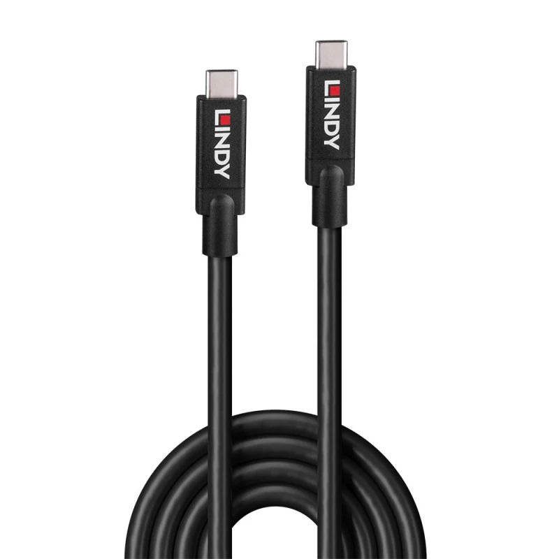 LINDY USB 3.0 Kabel Typ A - Typ B, 0,5 m, Anthrazit, dreifach abgeschirmt