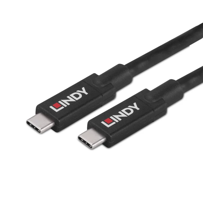 LINDY USB 3.0 Kabel Typ A - Typ B, 0,5 m, Anthrazit, dreifach abgeschirmt