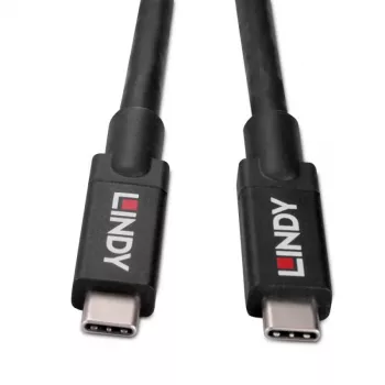 LINDY USB 3.0 Kabel Typ A - Typ B, 0,5 m, Anthrazit, dreifach abgeschirmt