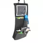 LittleLife Car Seat Organiser L16080 - Robustes Polyester mit 8 Taschen und Tablethalter