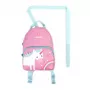 LittleLife Kinderrucksack Face Unicorn 2L Kinderrucksack mit abnehmbarem Sicherheitszügel