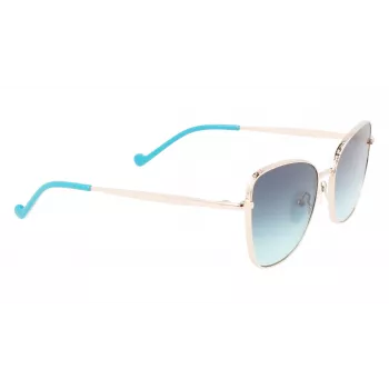 LIU JO Kinder-Sonnenbrille LJ3101S521771 Pink/Violett Acetatrahmen Grau Verlaufsgläser UV400