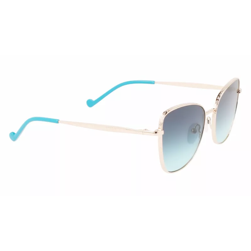LIU JO Kinder-Sonnenbrille LJ3101S521771 Pink/Violett Acetatrahmen Grau Verlaufsgläser UV400