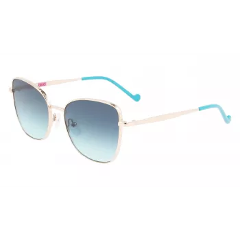 LIU JO Kinder-Sonnenbrille LJ3101S521771 Pink/Violett Acetatrahmen Grau Verlaufsgläser UV400