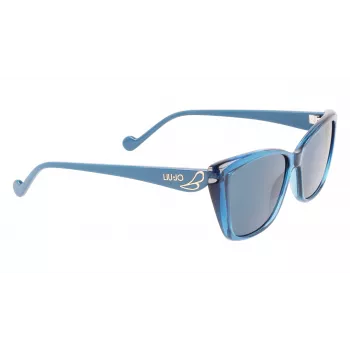 LIU JO Kinder-Sonnenbrille LJ3608S531440 Pink Square Acetatrahmen Grau Verlaufsgläser UV400