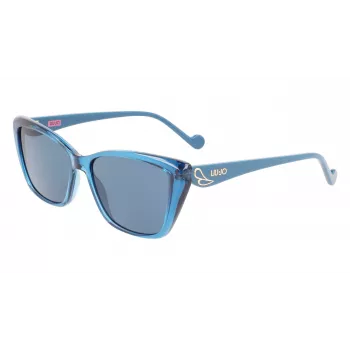 LIU JO Kinder-Sonnenbrille LJ3608S531440 Pink Square Acetatrahmen Grau Verlaufsgläser UV400