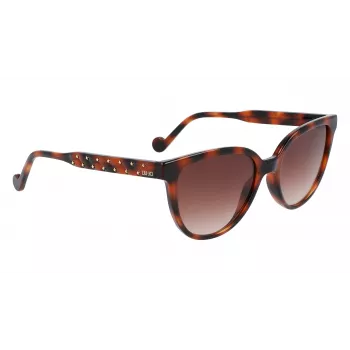 LIU JO Kinder Sonnenbrille LJ3607S511721 Transparent Pink Grau Verlauf 51mm