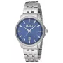 LIU JO MAN TLJ1081 Quarz-Analog-Uhr 40mm blaues Zifferblatt silbernes Mesh-Armband