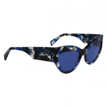 LIU JO Damen LJ787S-19 Sonnenbrille Butterfly Cat-Eye Schwarz Grau Verlauf 55/17/140 mm