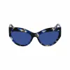 LIU JO Damen LJ787S-19 Sonnenbrille Butterfly Cat-Eye Schwarz Grau Verlauf 55/17/140 mm