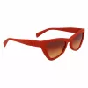 LIU JO Damen LJ799S-223 Cat Eye Sonnenbrille Havana Braun Verlauf 53mm
