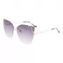 LIU JO Damen Aviator-Sonnenbrille LJ150S6213714 Goldener Rahmen Braune Verlaufsgläser 62mm