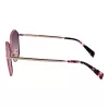 LIU JO Damen Butterfly Cat Eye Sonnenbrille Havana Braun Gradient UV400