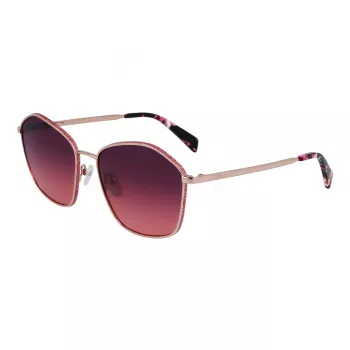 LIU JO Damen Butterfly Cat Eye Sonnenbrille Havana Braun Gradient UV400