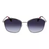 LIU JO Damen Butterfly Cat Eye Sonnenbrille LJ157S5918040 Havana Brown Gradient 59mm