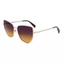 LIU JO Damen Butterfly-Sonnenbrille LJ159S5816716 - Havana Brown Acetatrahmen mit braunen Gradient-Polycarbonatgläsern, 58 mm Glasbreite, 100 % UV400-Schutz