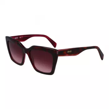 LIU JO Damen Butterfly Sonnenbrille LJ795S5418261 Havana Brown Gradient UV400