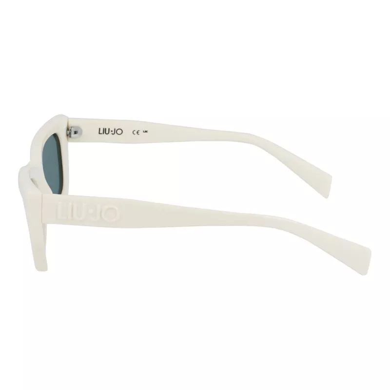 LIU JO Damen Cat-Eye-Sonnenbrille LJ790S 5221101 Schwarz Acetat Grau Verlaufsglas 52 mm