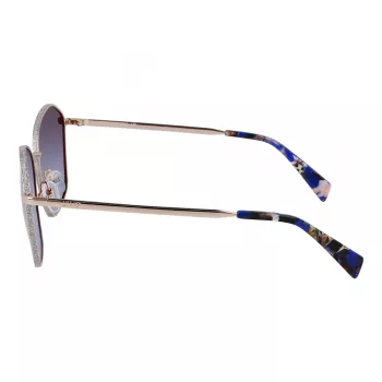 LIU JO Damen Havana Butterfly Sonnenbrille LJ157S5918722 59/18/140 mm