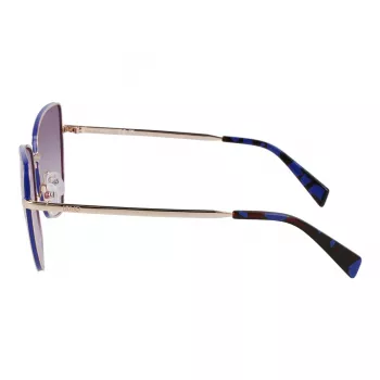 LIU JO Damen LJ159S5816714 Cat-Eye-Sonnenbrille Havana Braun Verlauf