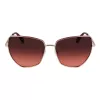 LIU JO Damen LJ159S5816770 Butterfly Cat Eye Sonnenbrille Havana Braun Verlauf 58mm