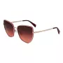 LIU JO Damen LJ159S5816770 Butterfly Cat Eye Sonnenbrille Havana Braun Verlauf 58mm