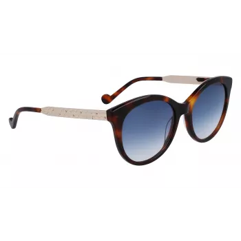 LIU JO Damen LJ765S-242 Butterfly/Cat-Eye Sonnenbrille Havana 54mm