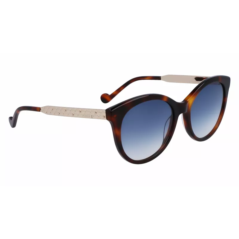 LIU JO Damen LJ765S-242 Butterfly/Cat-Eye Sonnenbrille Havana 54mm