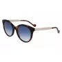 LIU JO Damen LJ765S-242 Butterfly/Cat-Eye Sonnenbrille Havana 54mm