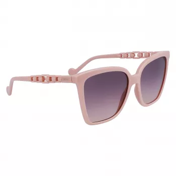 LIU JO Damen LJ773S-272 Cat-Eye-Sonnenbrille Havana Braun Verlauf 57mm