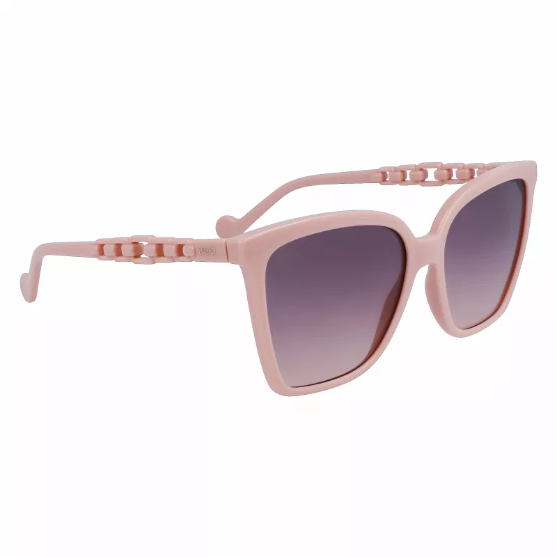 LIU JO Damen LJ773S-272 Cat-Eye-Sonnenbrille Havana Braun Verlauf 57mm