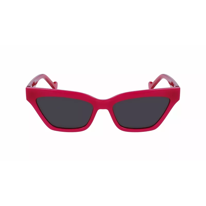 LIU JO Damen LJ781S-525 Butterfly Sonnenbrille Havanna Acetat Braun Verlaufsglas 55mm