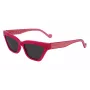 LIU JO Damen LJ781S-525 Butterfly Sonnenbrille Havanna Acetat Braun Verlaufsglas 55mm