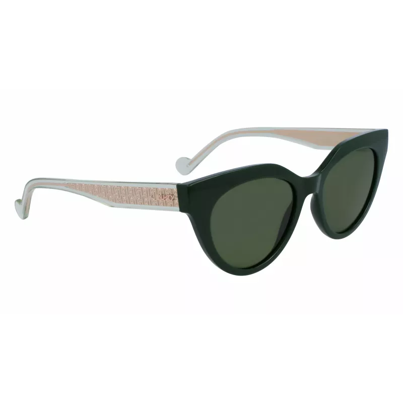 LIU JO Damen LJ782S-300 Sonnenbrille Havana Braun Verlauf 53mm