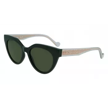LIU JO Damen LJ782S-300 Sonnenbrille Havana Braun Verlauf 53mm