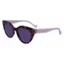 LIU JO Damen LJ782S-516 Cat-Eye-Sonnenbrille - Pink Havana, Braunverlauf, 53 mm